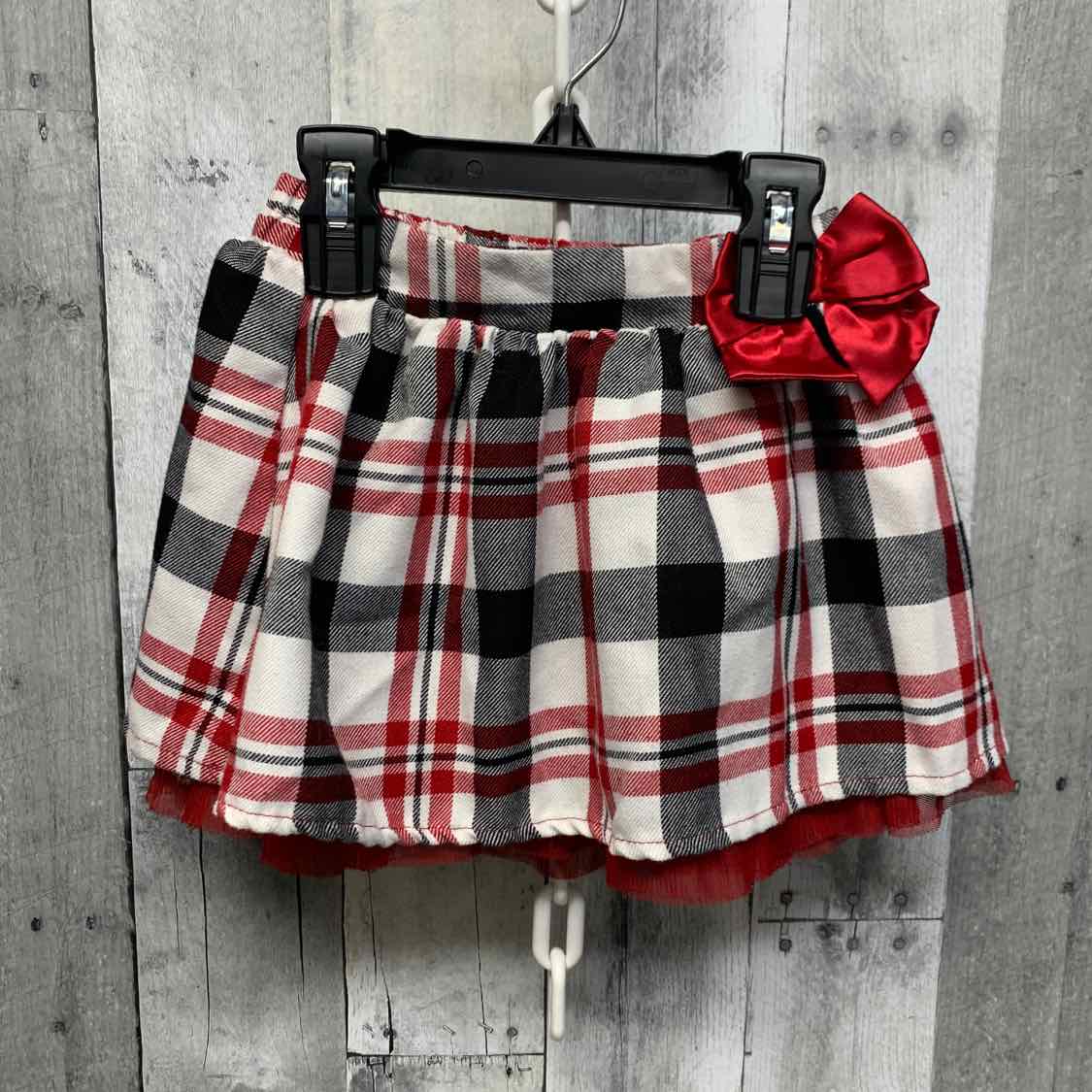 Size 3T Red Plaid Children's Place Skirt