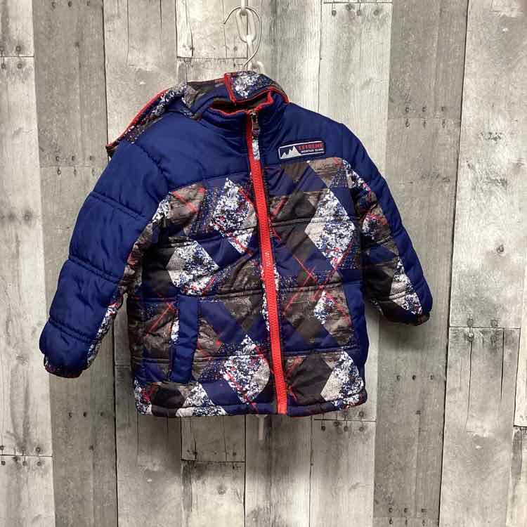 Size 2T Navy/Red iXtreme Snow Jacket