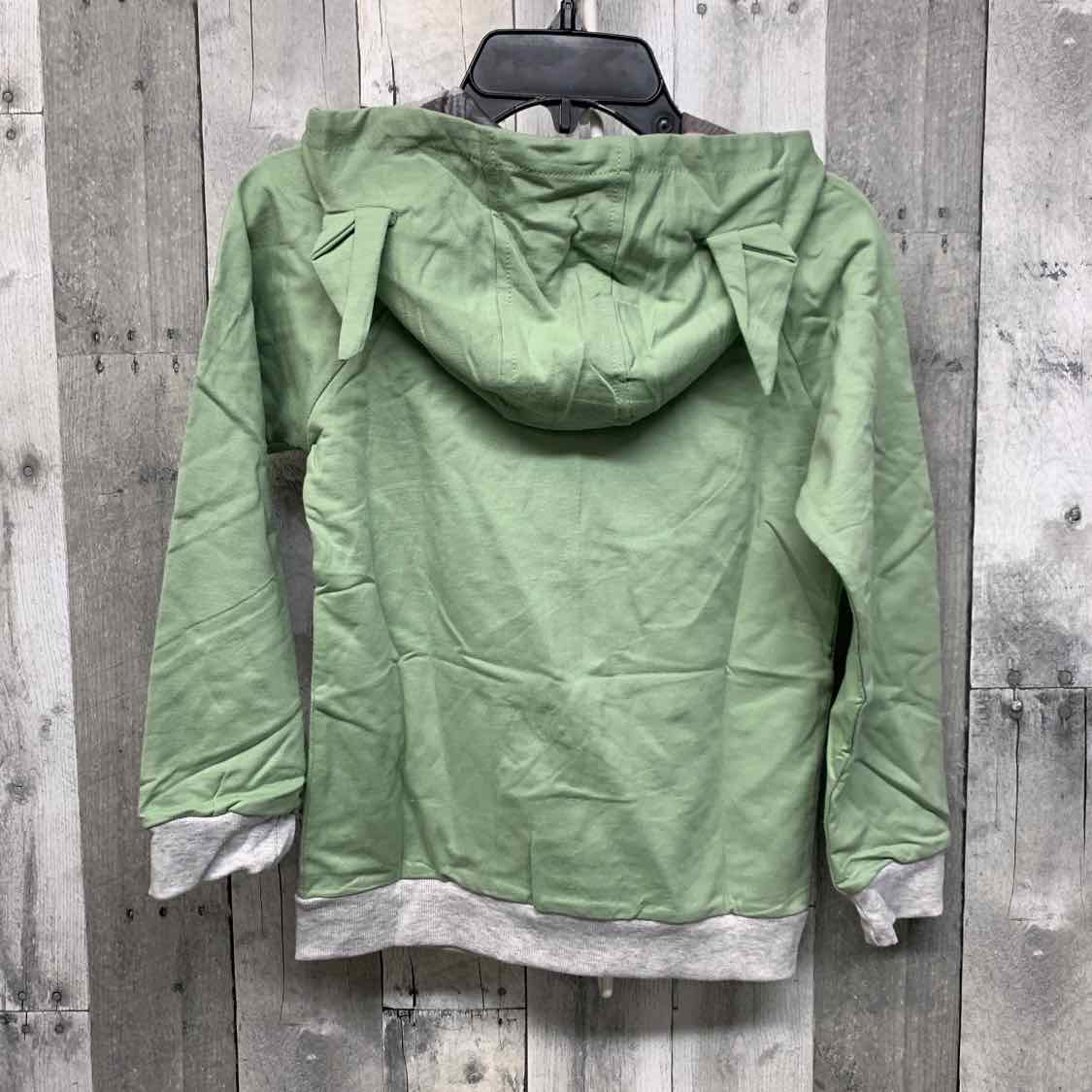 Size 7/8 Green/Gray Presley Couture Light Jacket