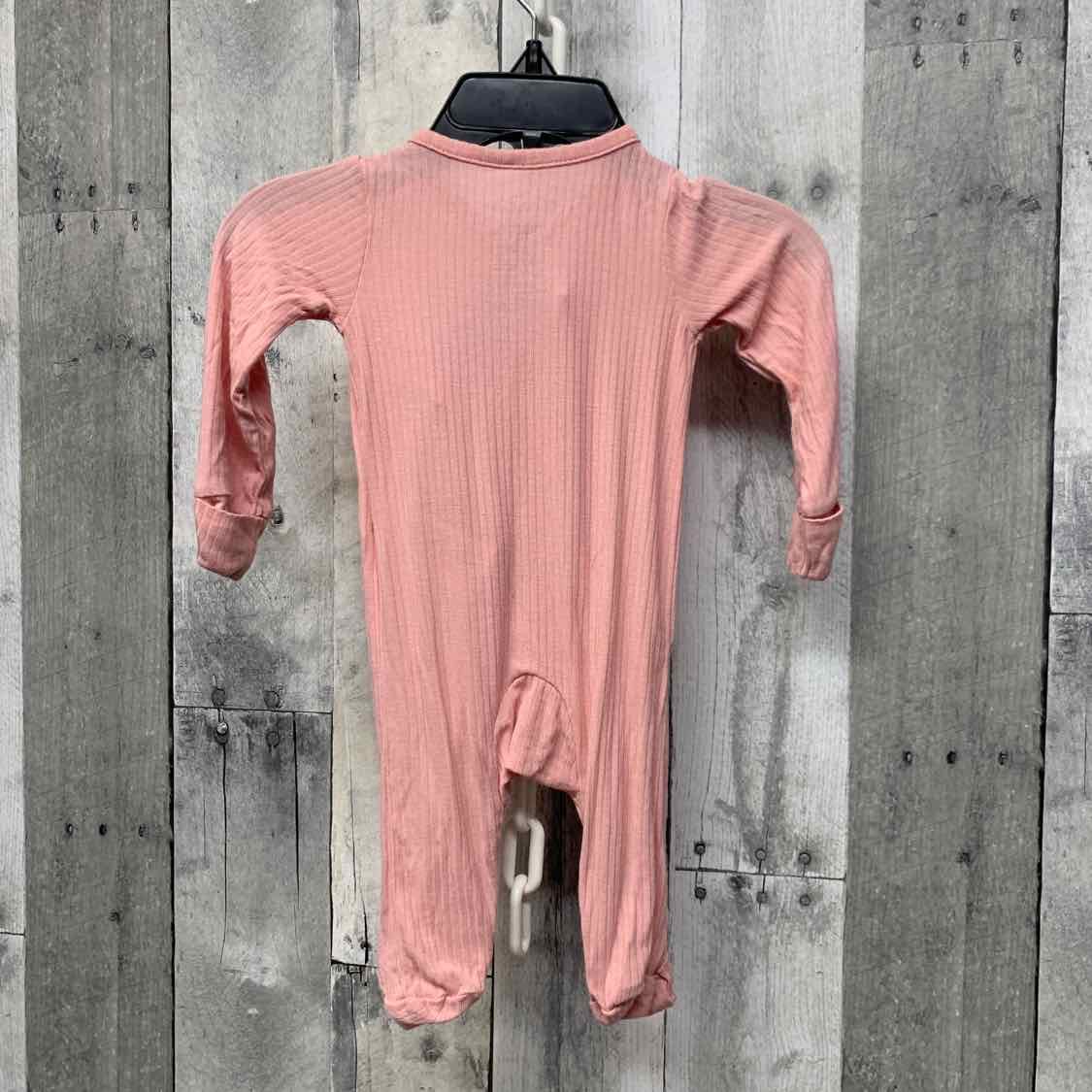 Size Newborn Pink Carter's Footy PJs