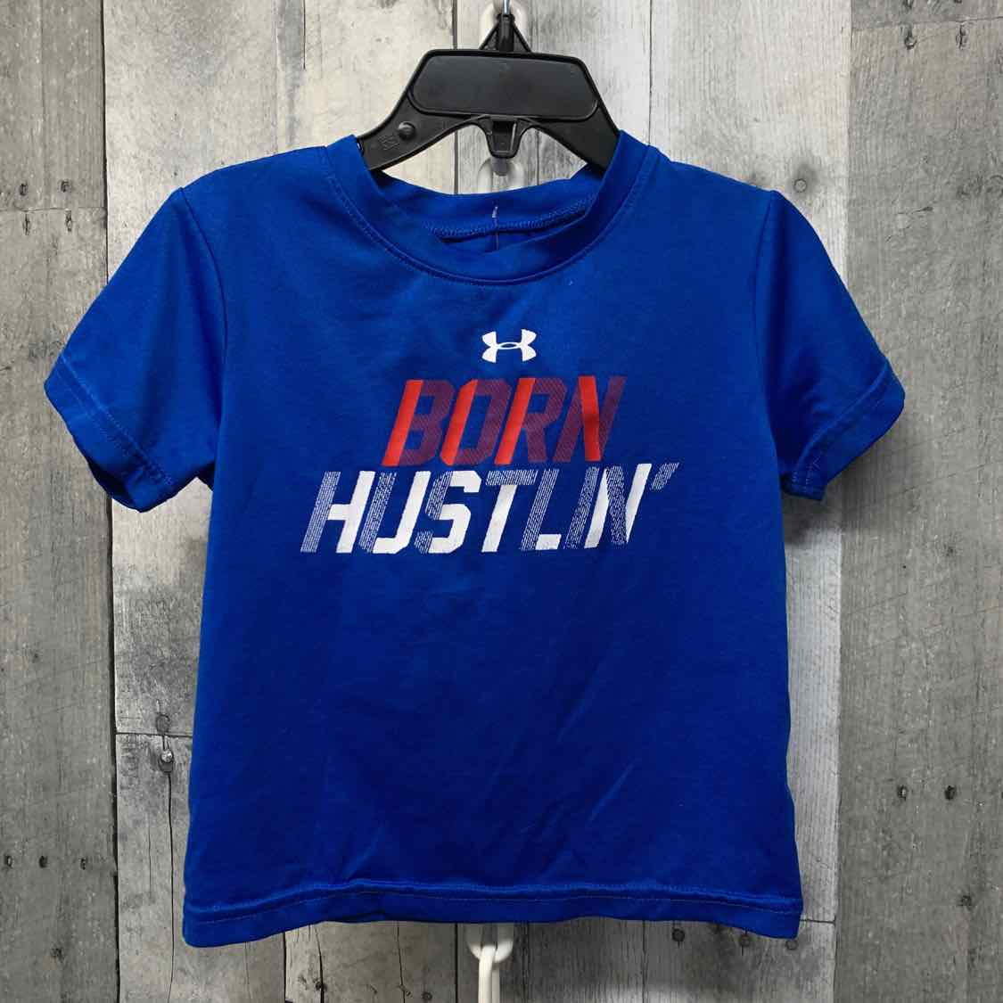 Size 2T Blue Graphic Sport Brand T Shirt