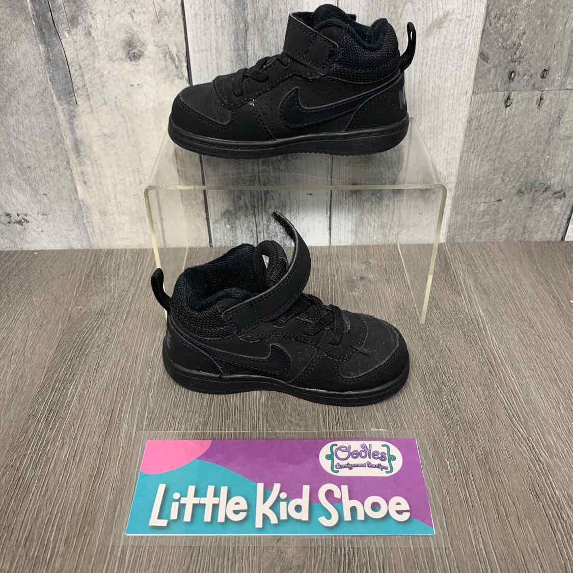 Size 7 Black Sport Brand Sneakers