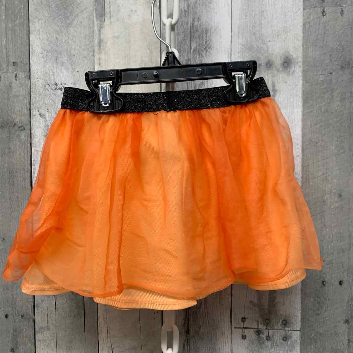 Size 3T Orange/Black B Brand Skirt