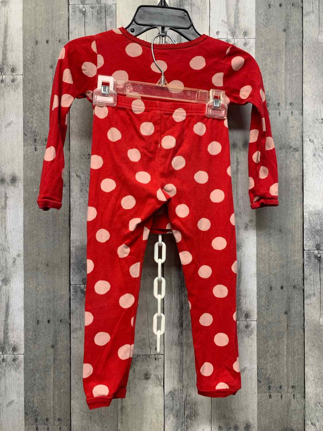 Size 5T Red Print Just One You 2pc PJs - OodlesCB