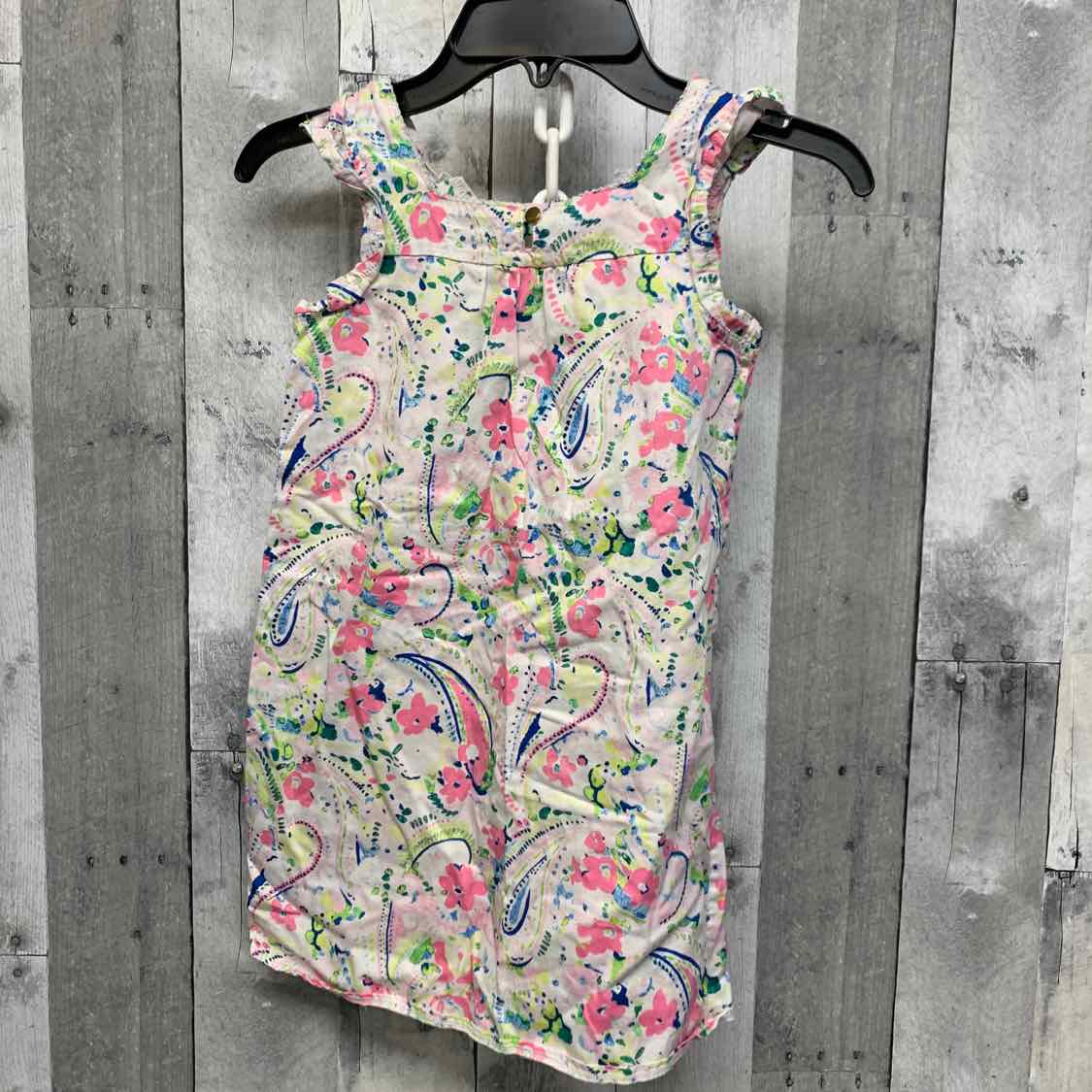 Size 5 Pink/Green Crown & Ivy Dress