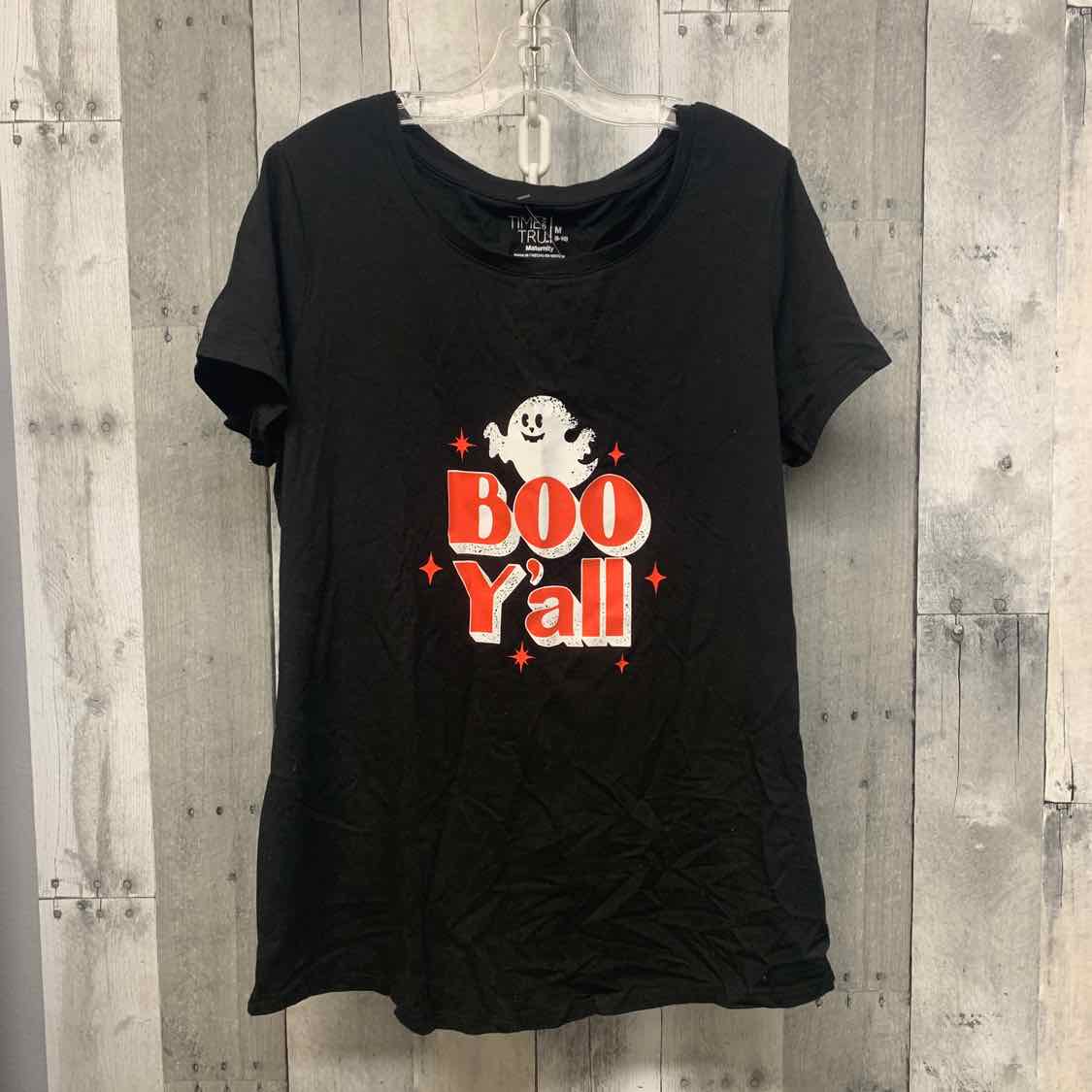 Size M Black Graphic Time and Tru T Shirt