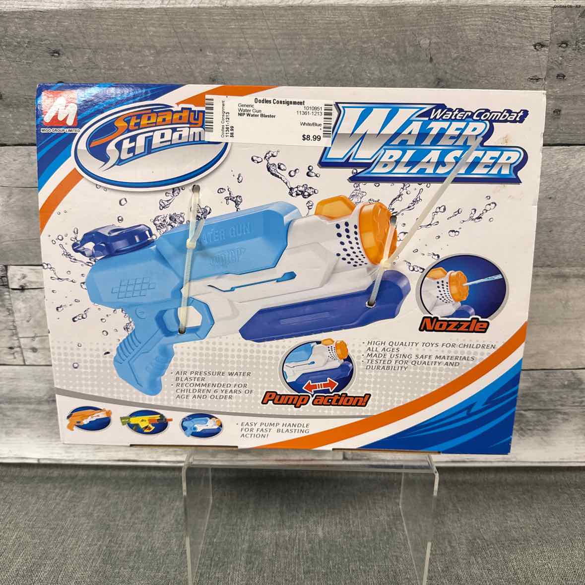 Generic White/Blue Water Gun