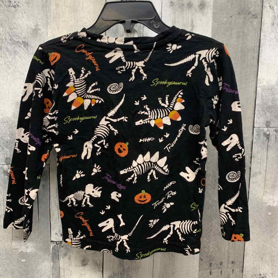 Size 2T Black Print B Brand Long Sleeve Shirt