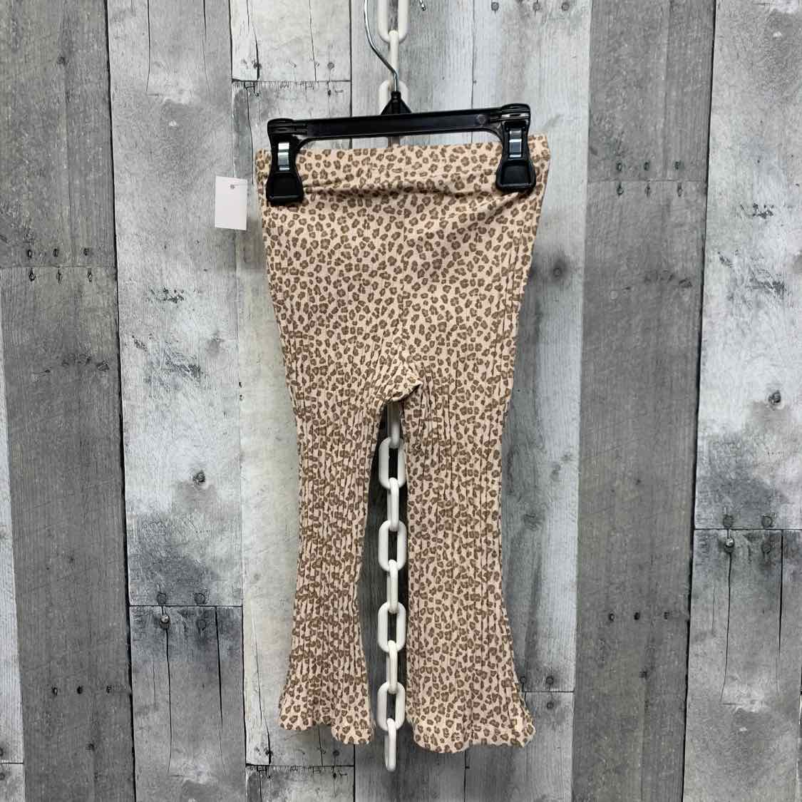 Size 24 Months Tan Animal Print Jessica Simpson Leggings