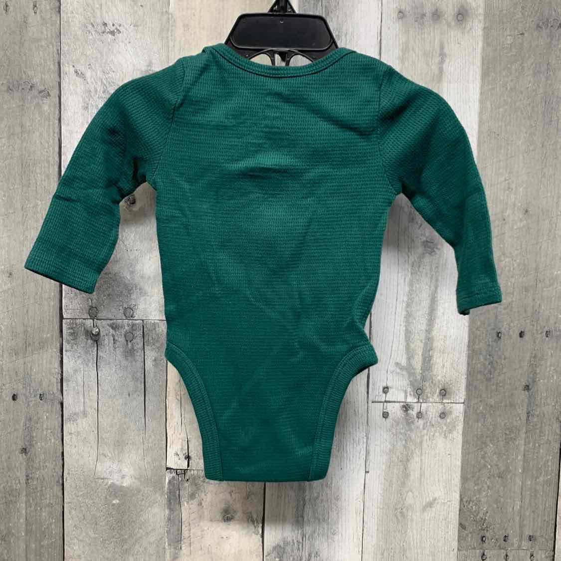 Size 9 Months Green Graphic Jumping Beans Bodysuit