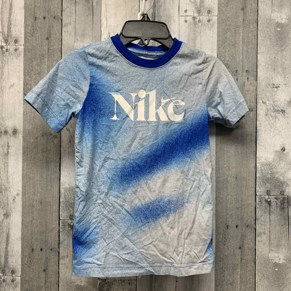 Size Small Blue Sport Brand T Shirt - OodlesCB