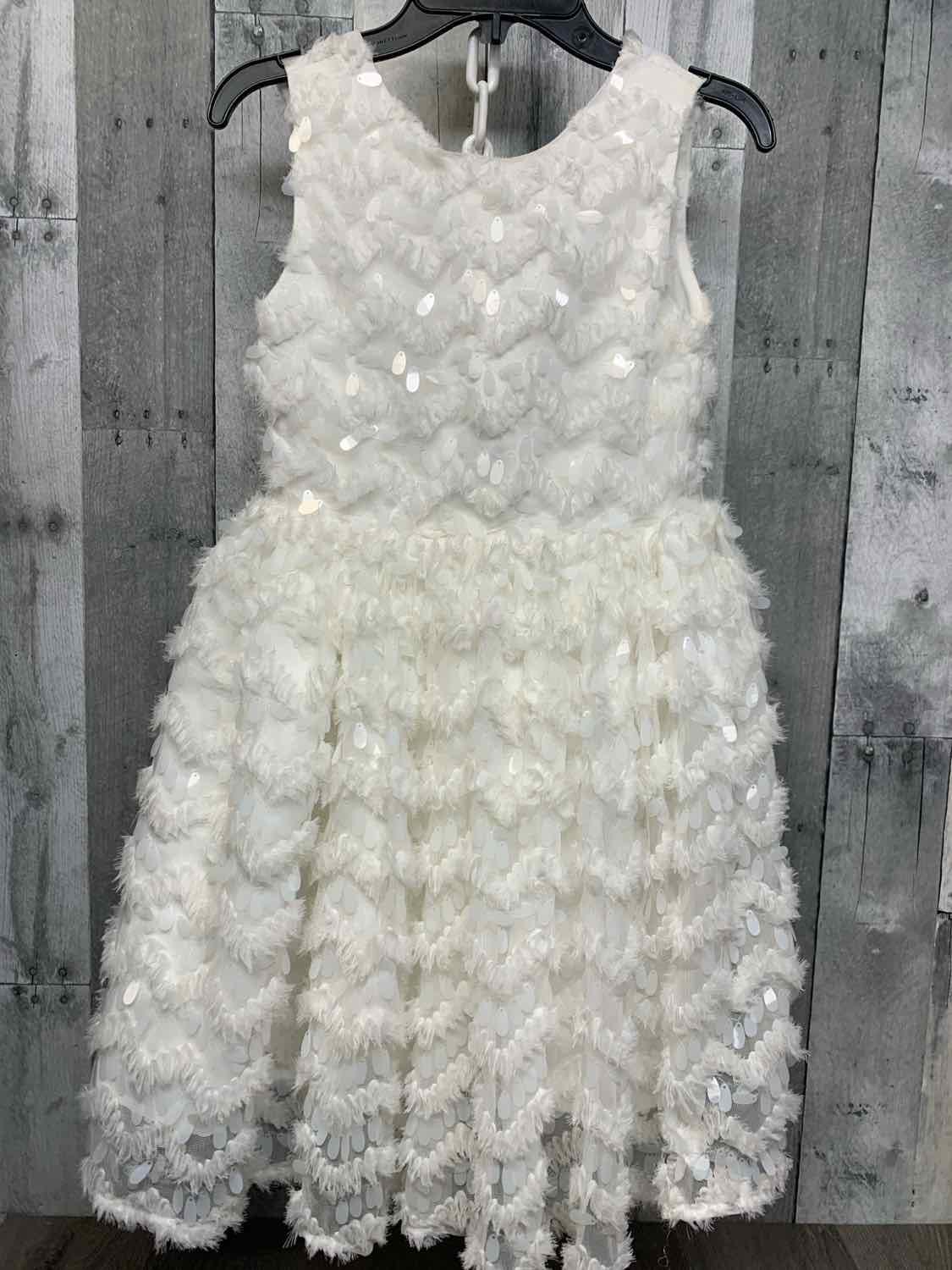 Size 10 White Jessica Simpson Dress - Party