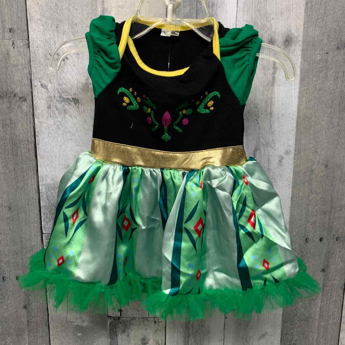 Generic Black/Green Size 0-3 Months Halloween Costume - Little Kid