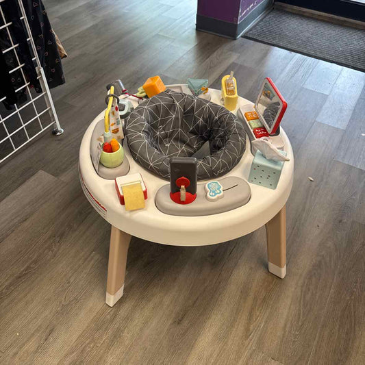 Fisher Price White/Gray Exersaucer