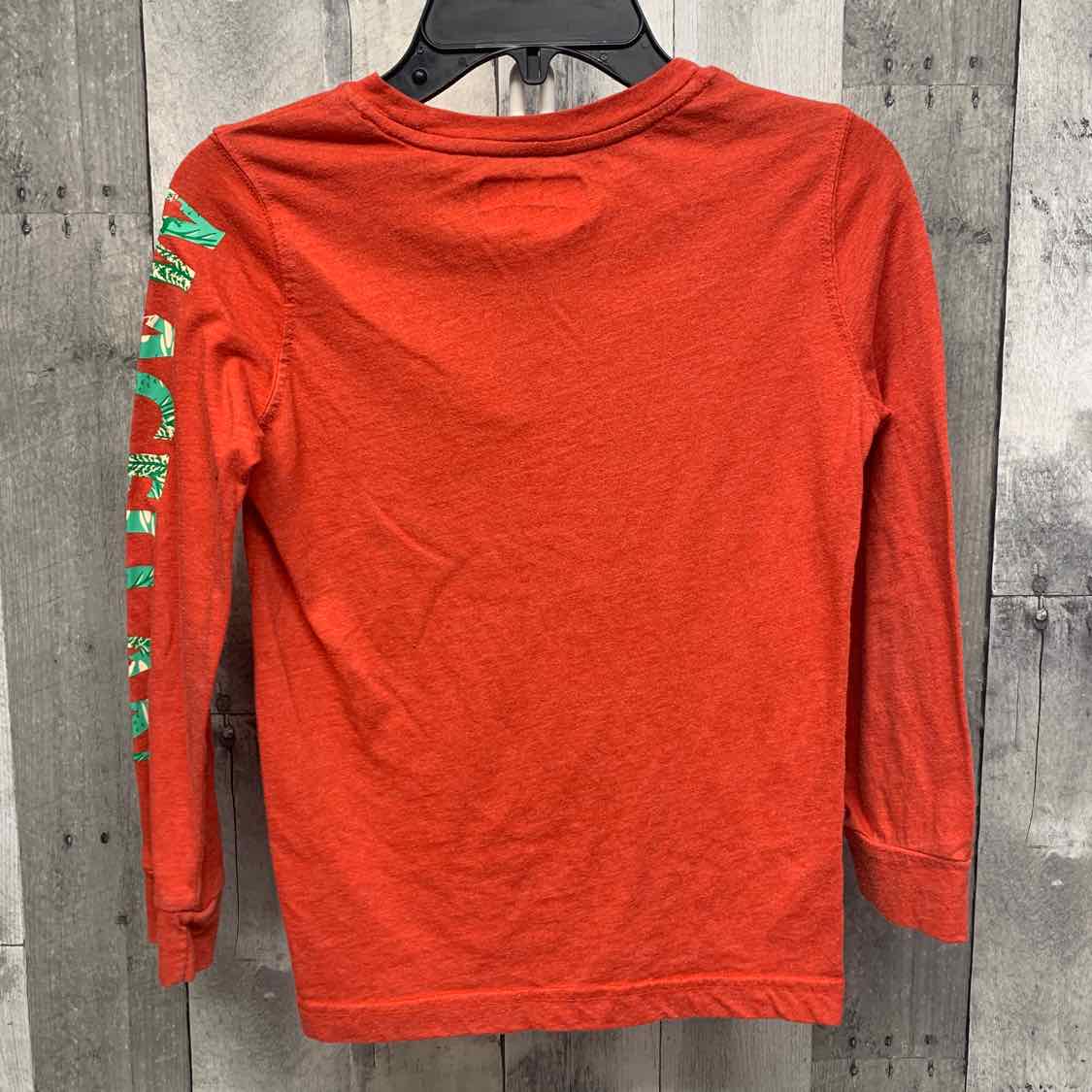 Size 8 Red Graphic Magellan Outdoors Long Sleeve Shirt