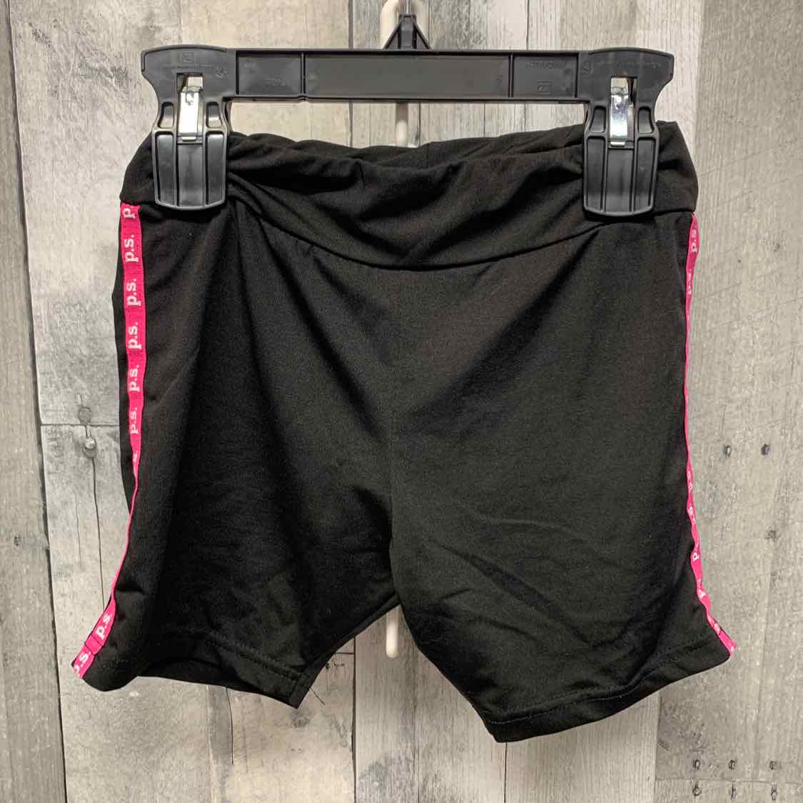 Size 8 Black/Pink P.S. Shorts - Athletic