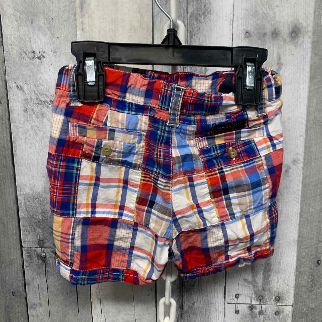 Size 18-24 Months Red Plaid Janie & Jack Shorts