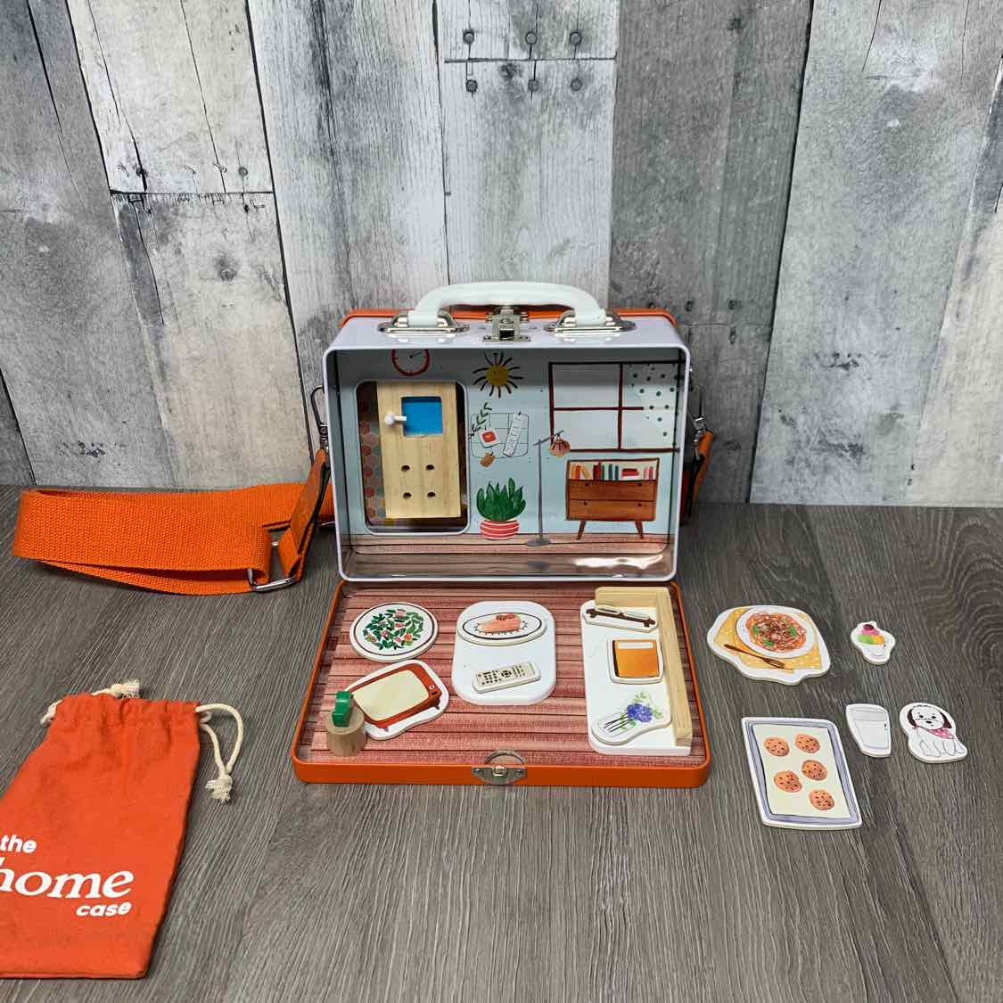 Generic Orange/White Dollhouse