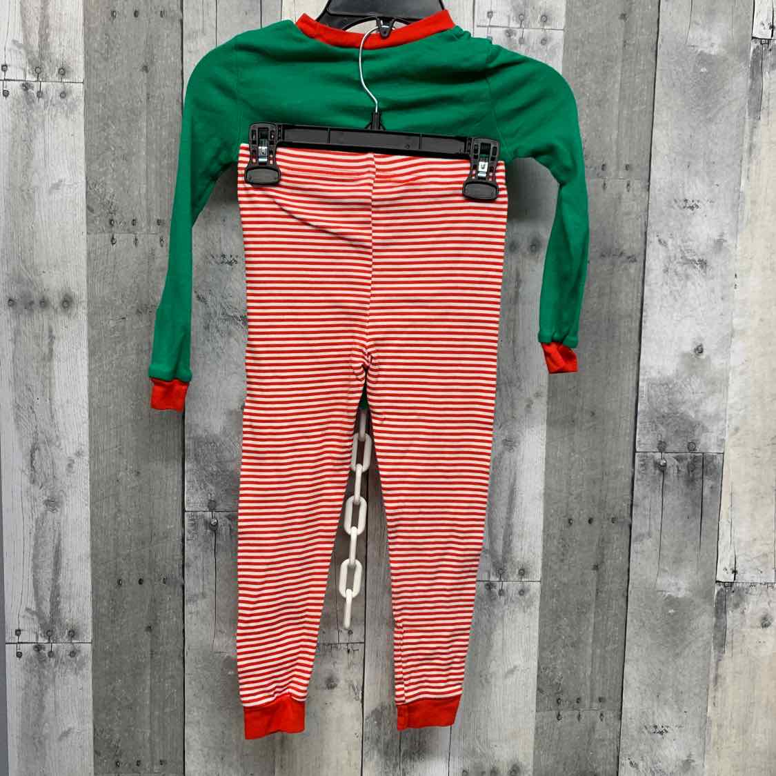 Size 5T Green/Red Dr Seuss 2pc PJs