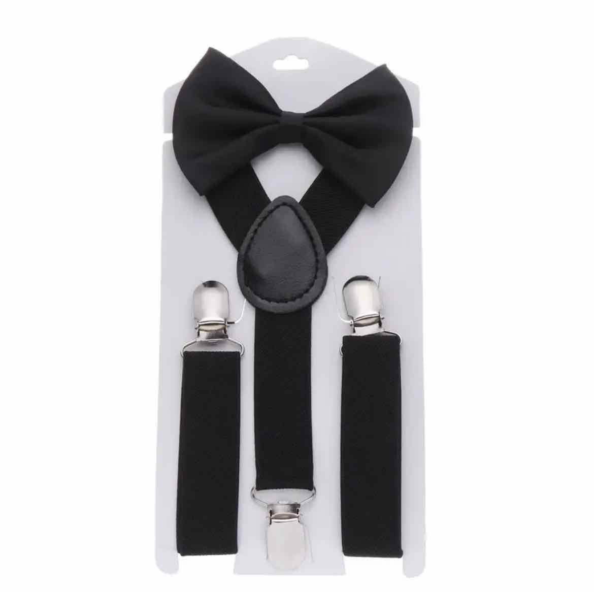 Suspenders w/ Bow Tie - OodlesCB
