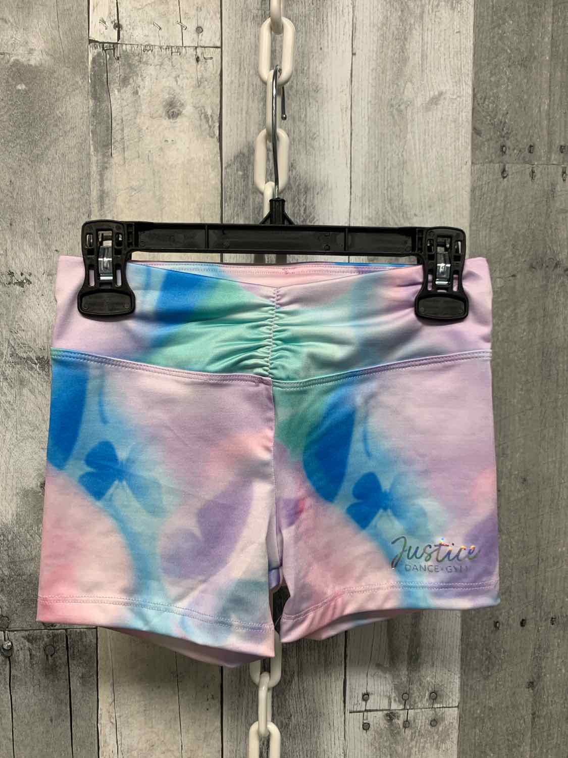 Size 7/8 Purple/Blue Justice Dance Shorts