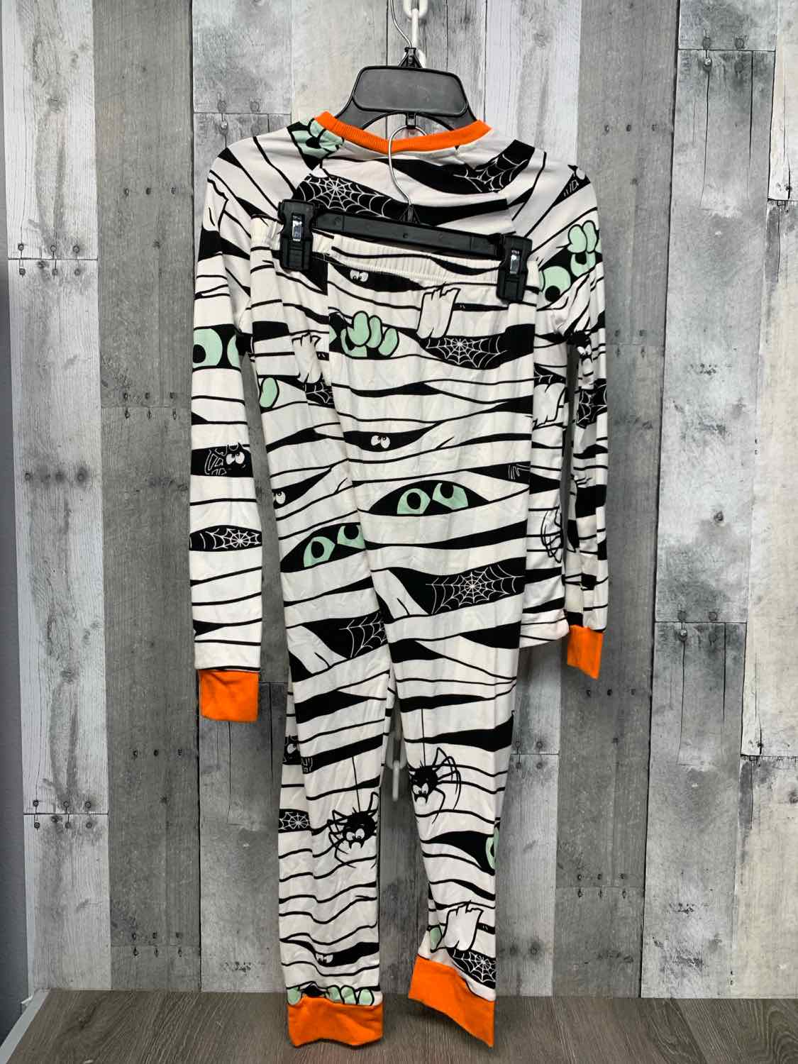 Size 12 White/Black Holiday Brands 2pc PJs