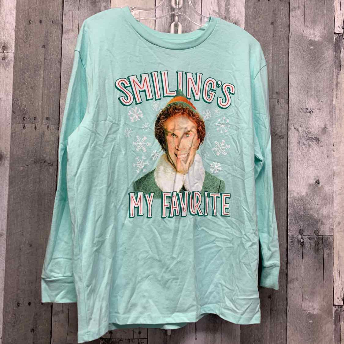 Size 10/12 Blue Mid Brand Long Sleeve Shirt