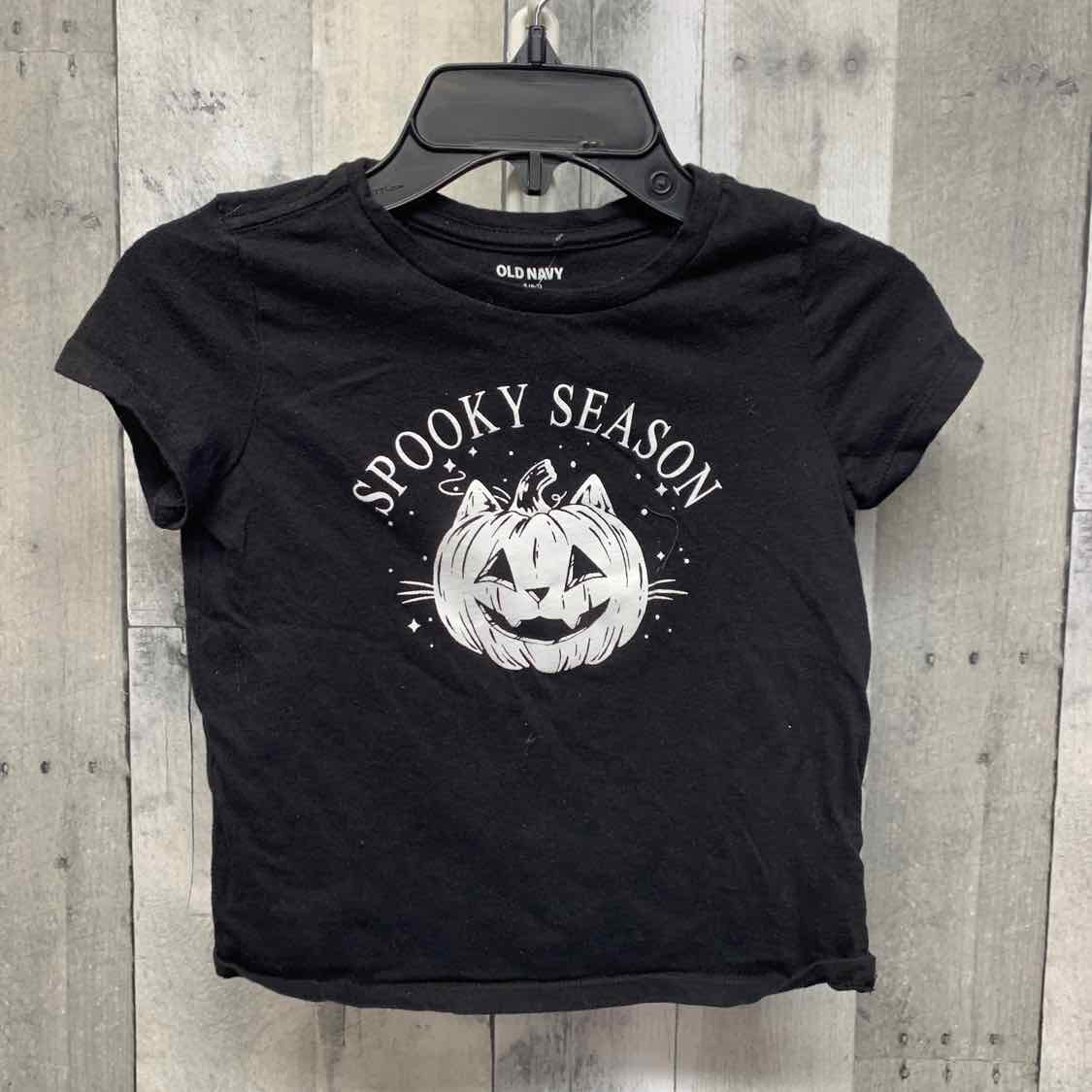 Size 6/7 Black Old Navy T Shirt