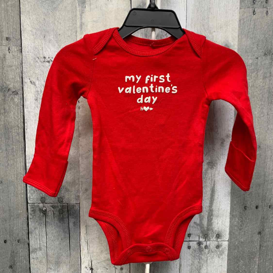 Size 3 Months Red Graphic Carter's Bodysuit