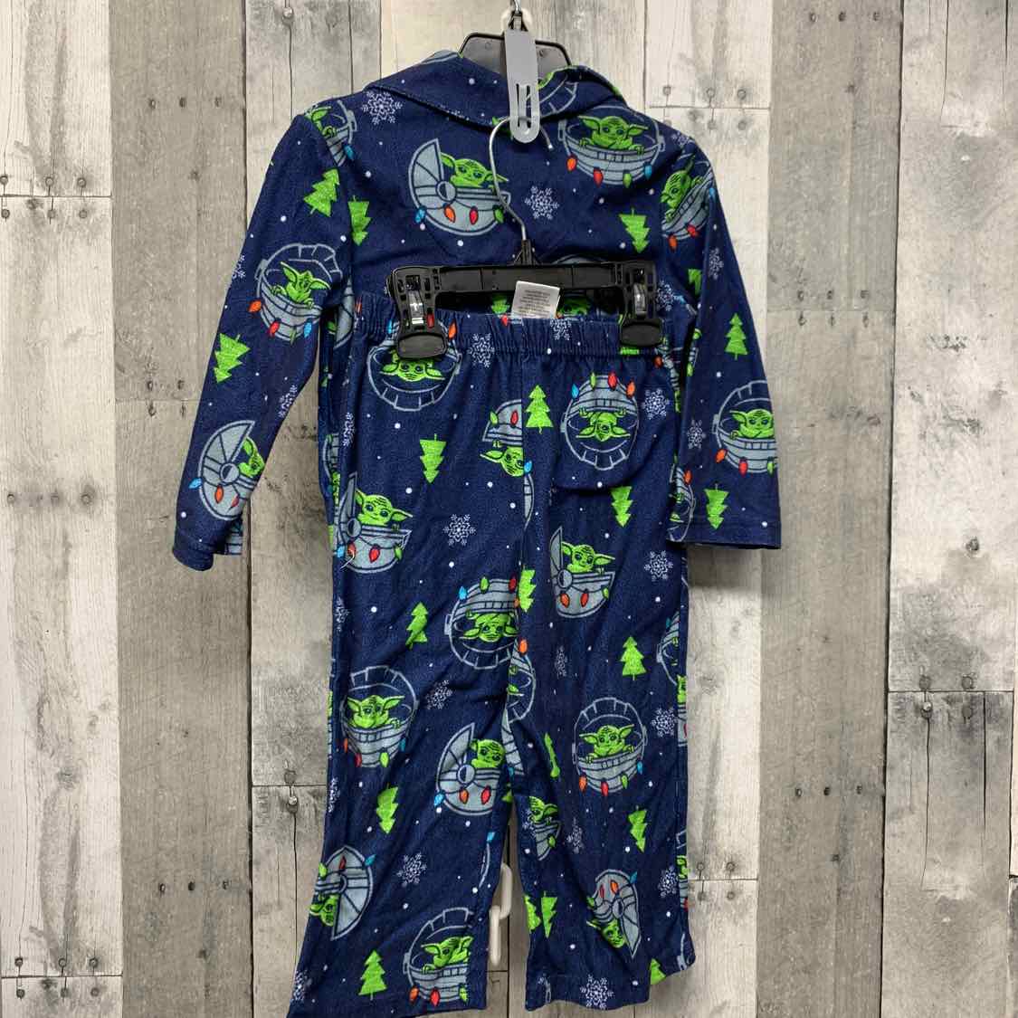 Size 3T Navy Graphic Star Wars 2pc PJs