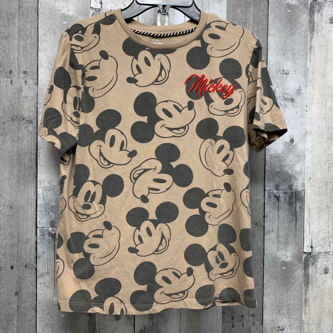 Size Large Tan/Black Disney T Shirt