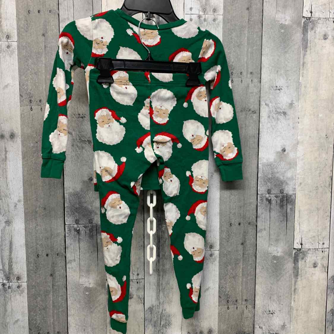 Size 6 Green Print Just One You 2pc PJs