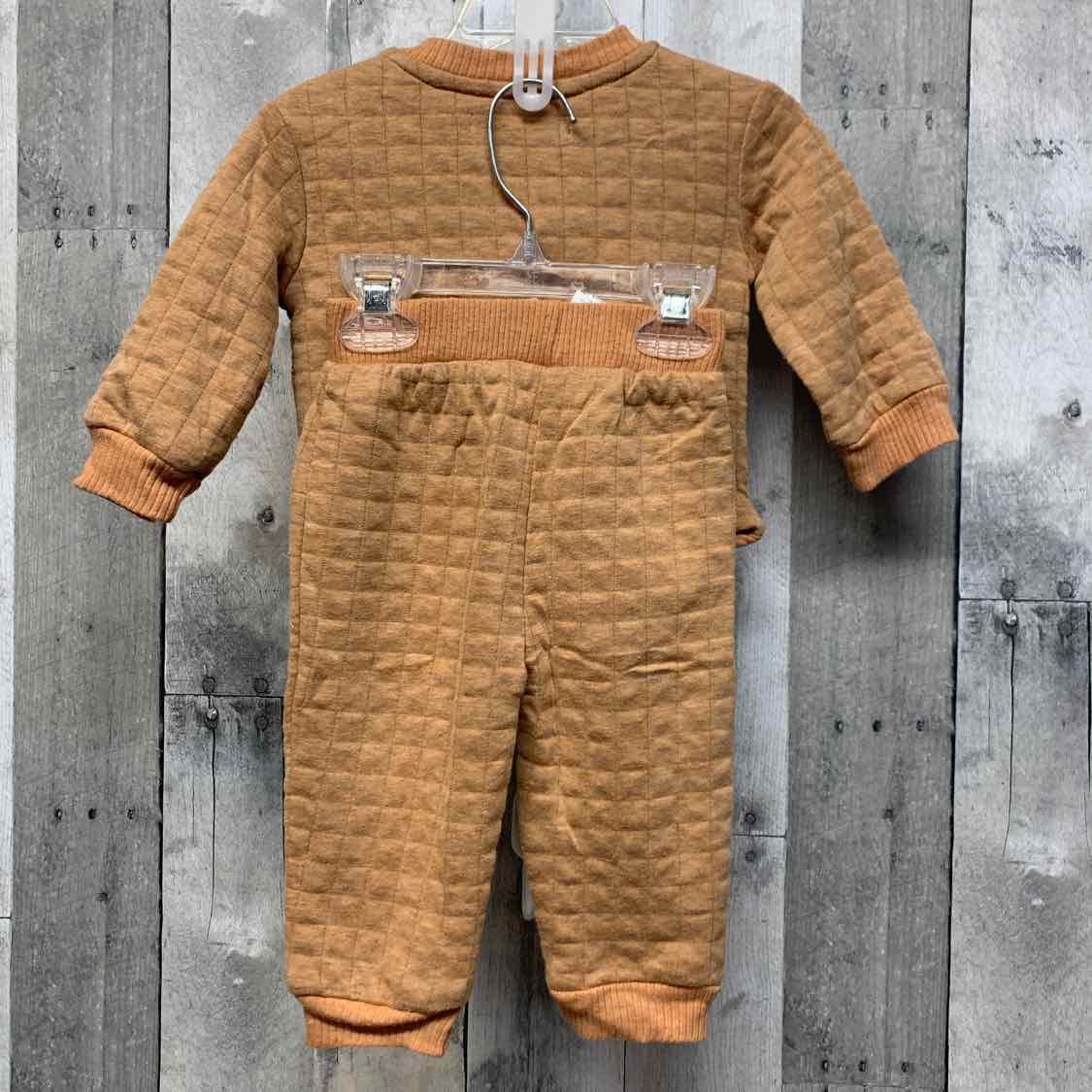 Size 12 Months Brown B Brand Sweats - 2pc