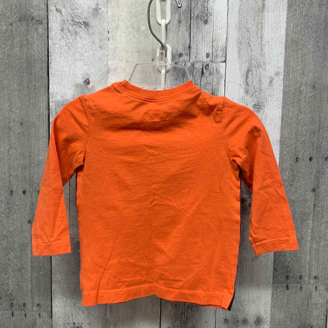 Size 12 Months Orange/White Osh Kosh T Shirt