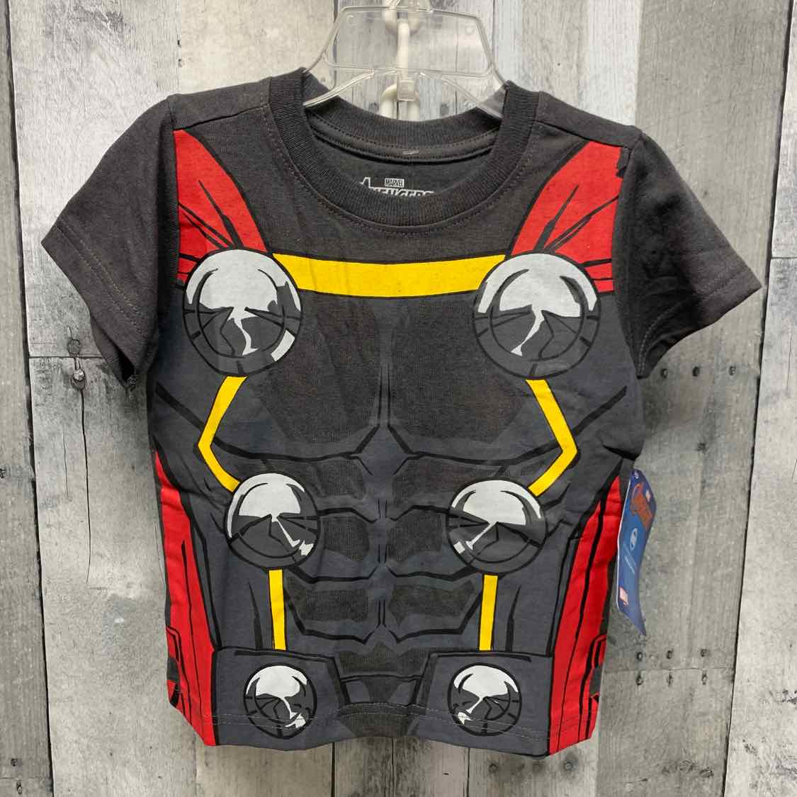 Size 3T Gray Graphic Marvel T Shirt