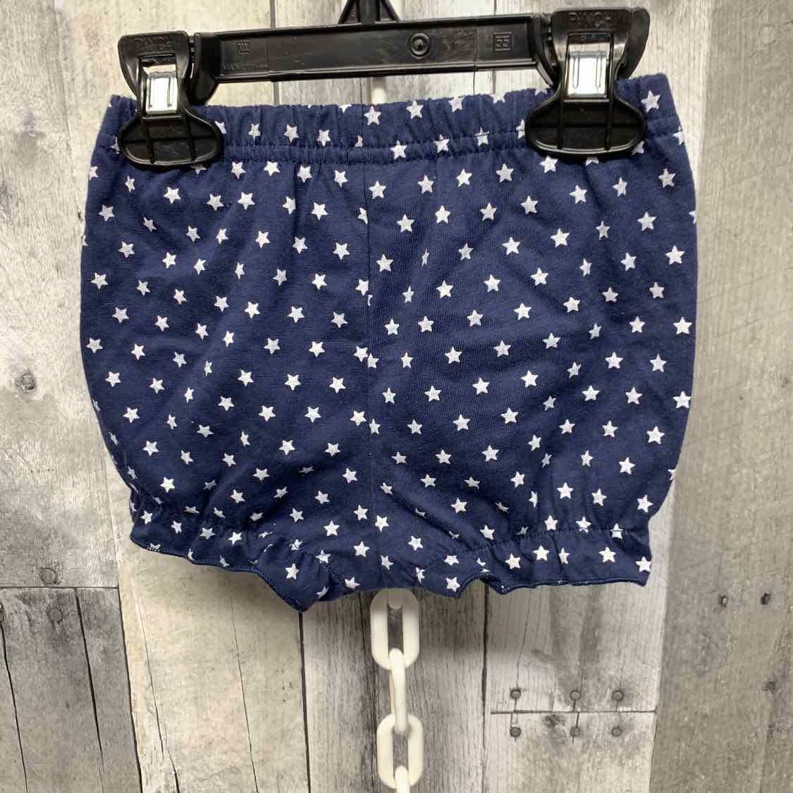 Size 12 Months Navy/White B Brand Shorts - Athletic