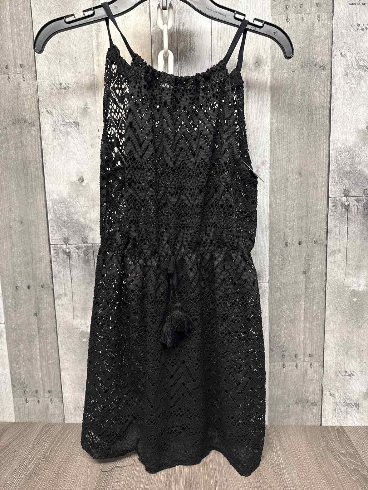 Size 10 Black Mid Brand Swim Cover Up