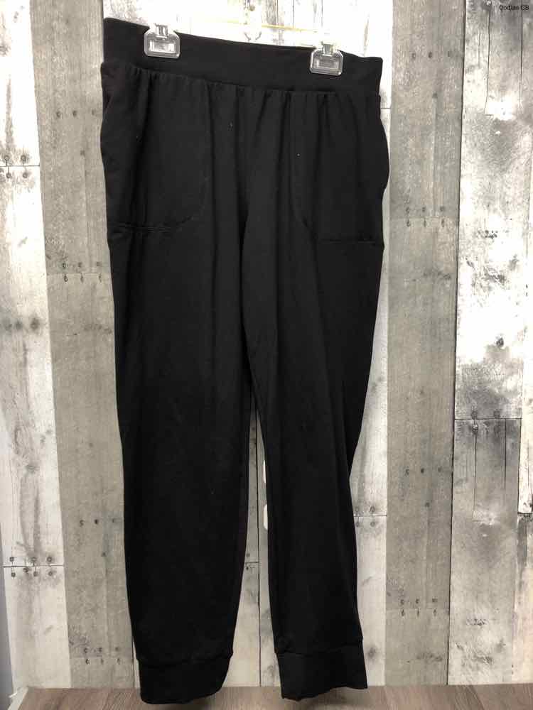 Size 14/16 Black Athletic Works Athletic Pants