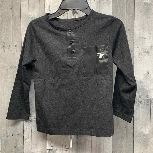 Size 6 Gray/Black B Brand Long Sleeve Shirt
