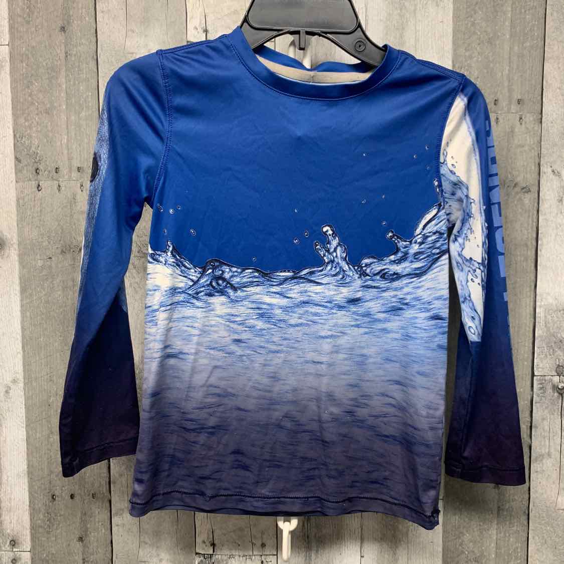 Size 7 Blue Reel Legends Swim Top