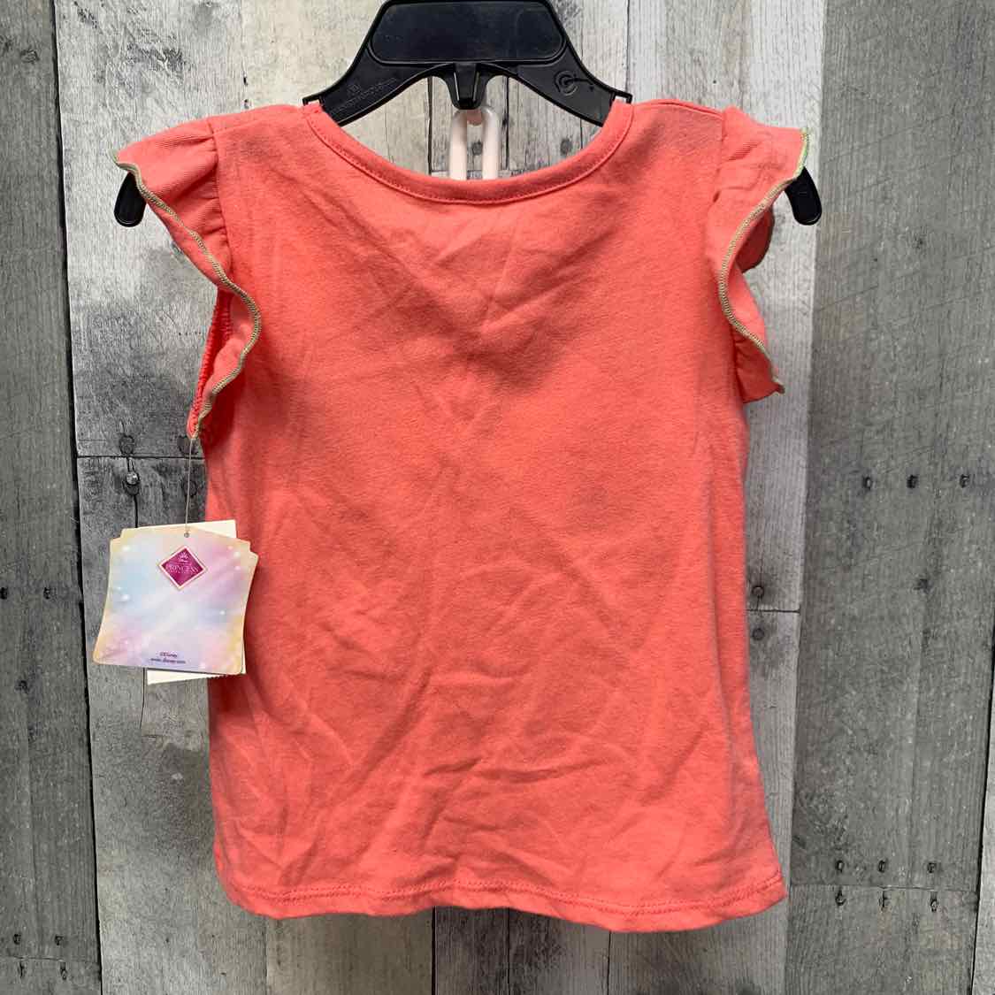 Size 3T Coral Disney T Shirt - OodlesCB