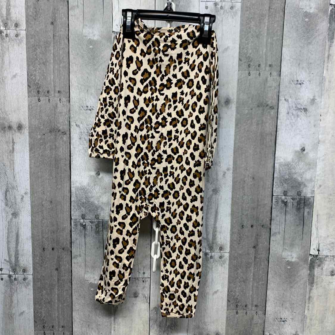 Size 18-24 Months Tan Animal Print Presley Couture Romper