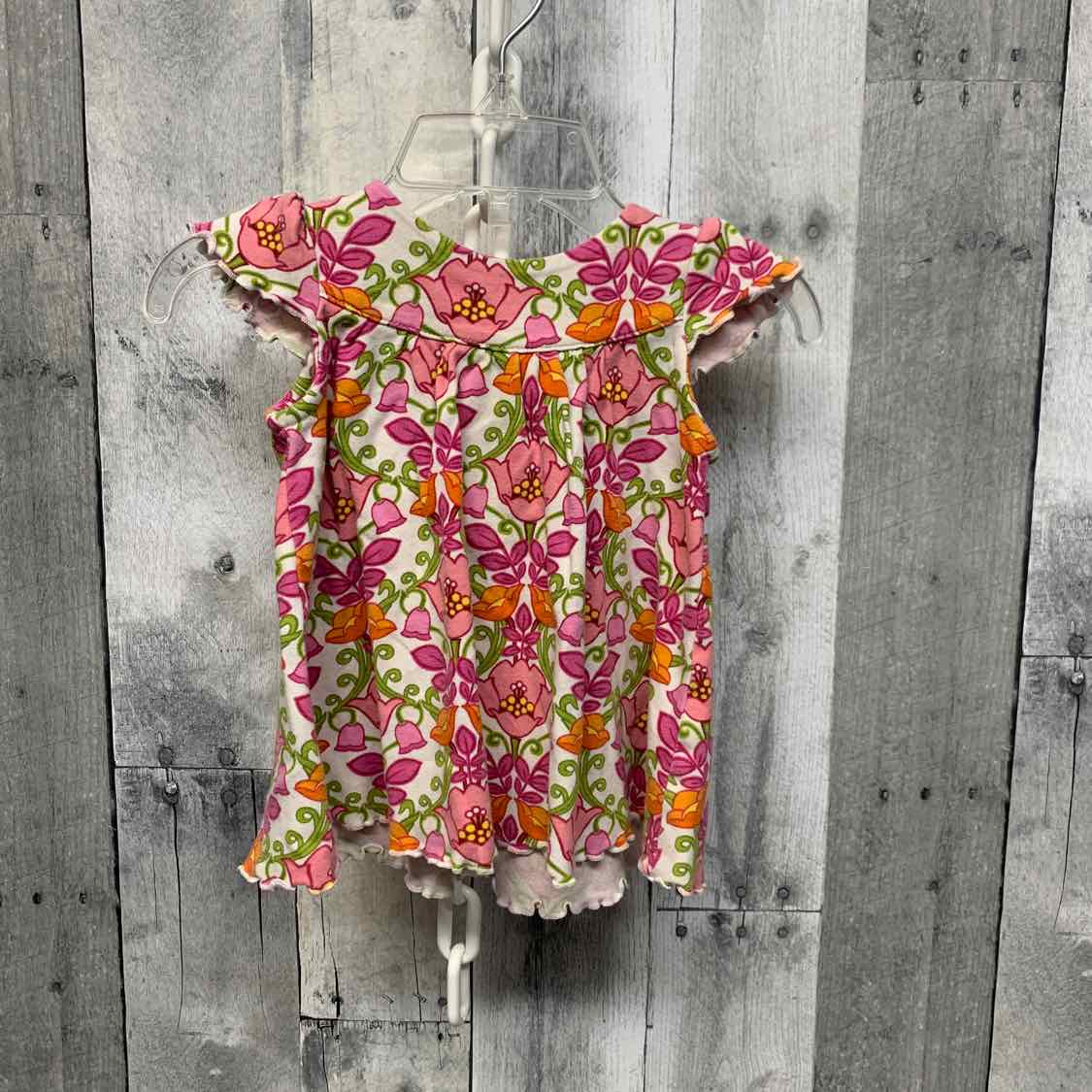 Size 3-6 Months Pink/Green Vera Bradley Dress - Knit