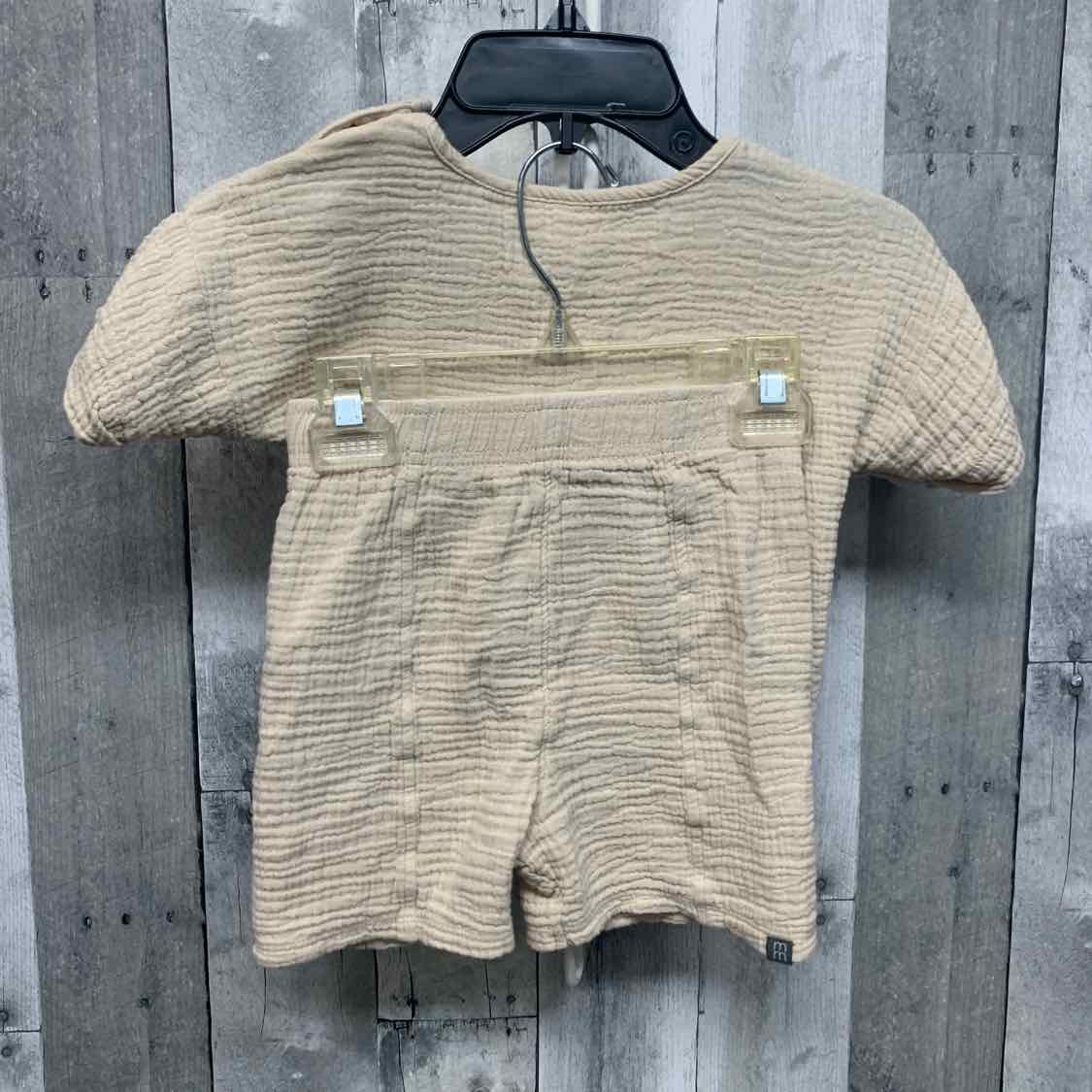 Size 4T Tan Modern Moments by Gerber Shirt/Shorts