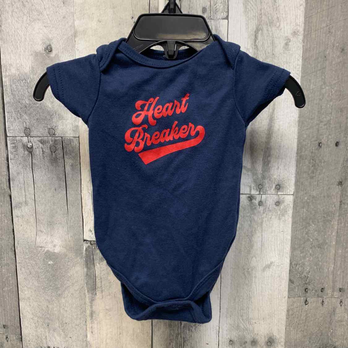 Size 3-6 Months Navy Graphic Baby Gear Bodysuit