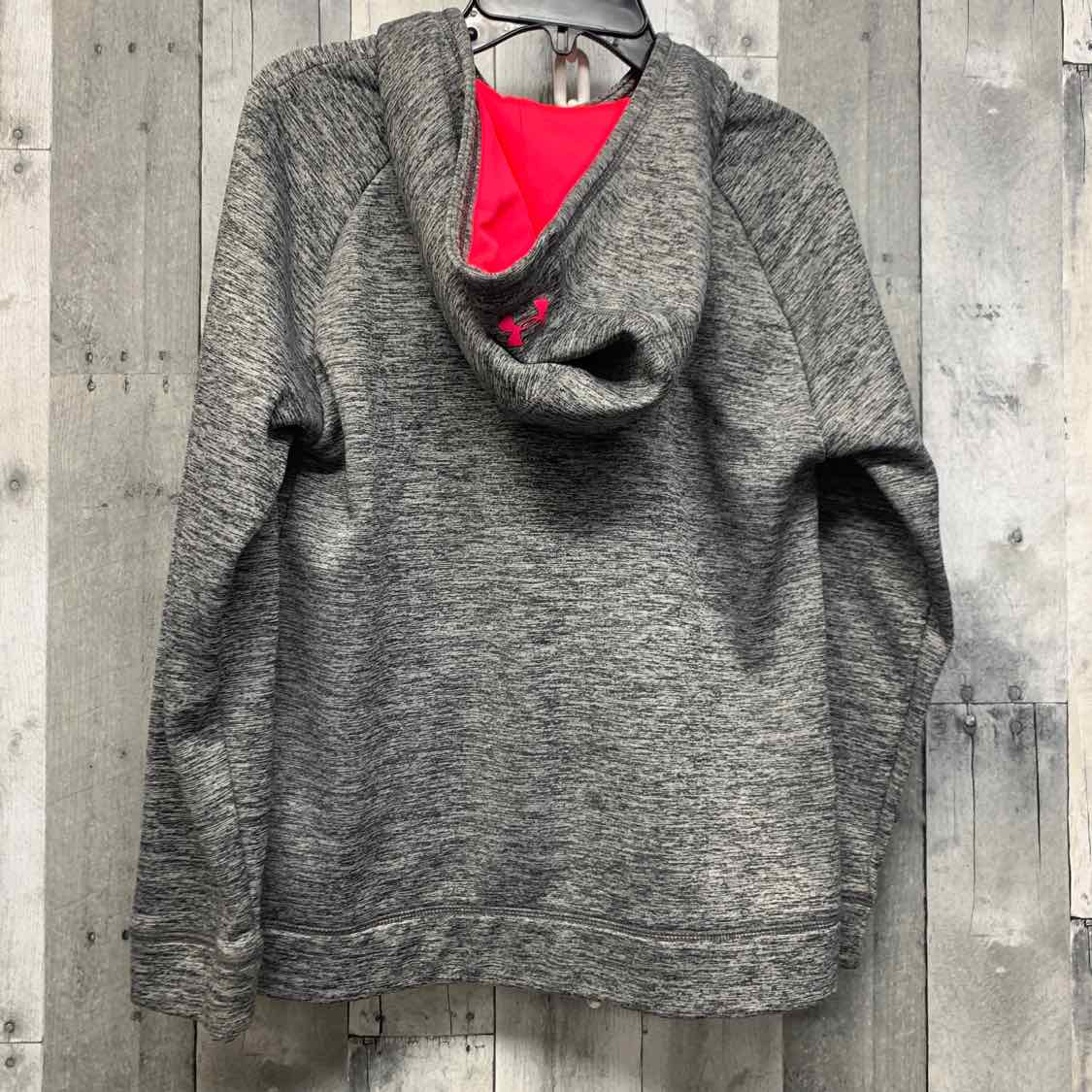 Size Large Gray Graphic Sport Brand Pull Over