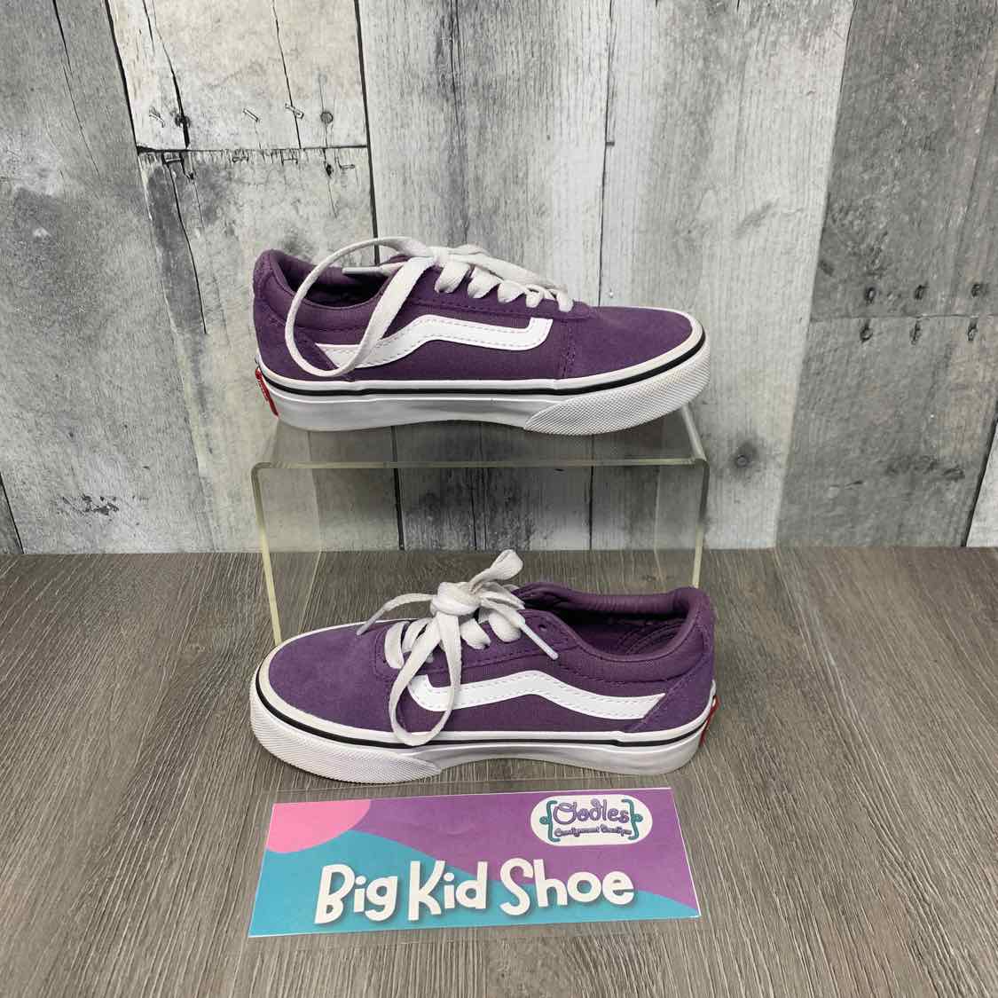 Size 11 Purple/White Vans Sneakers