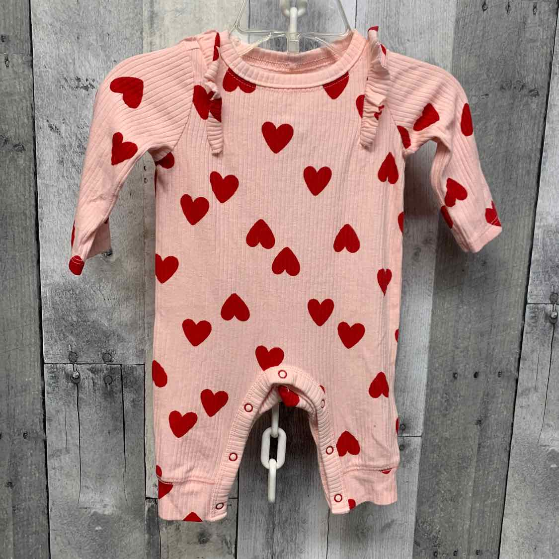 Size Newborn Pink Print Cat & Jack Romper