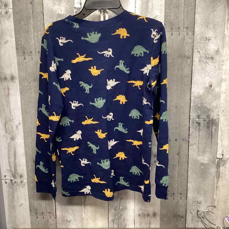 Size 14 Navy/Yellow Carter's Long Sleeve Shirt