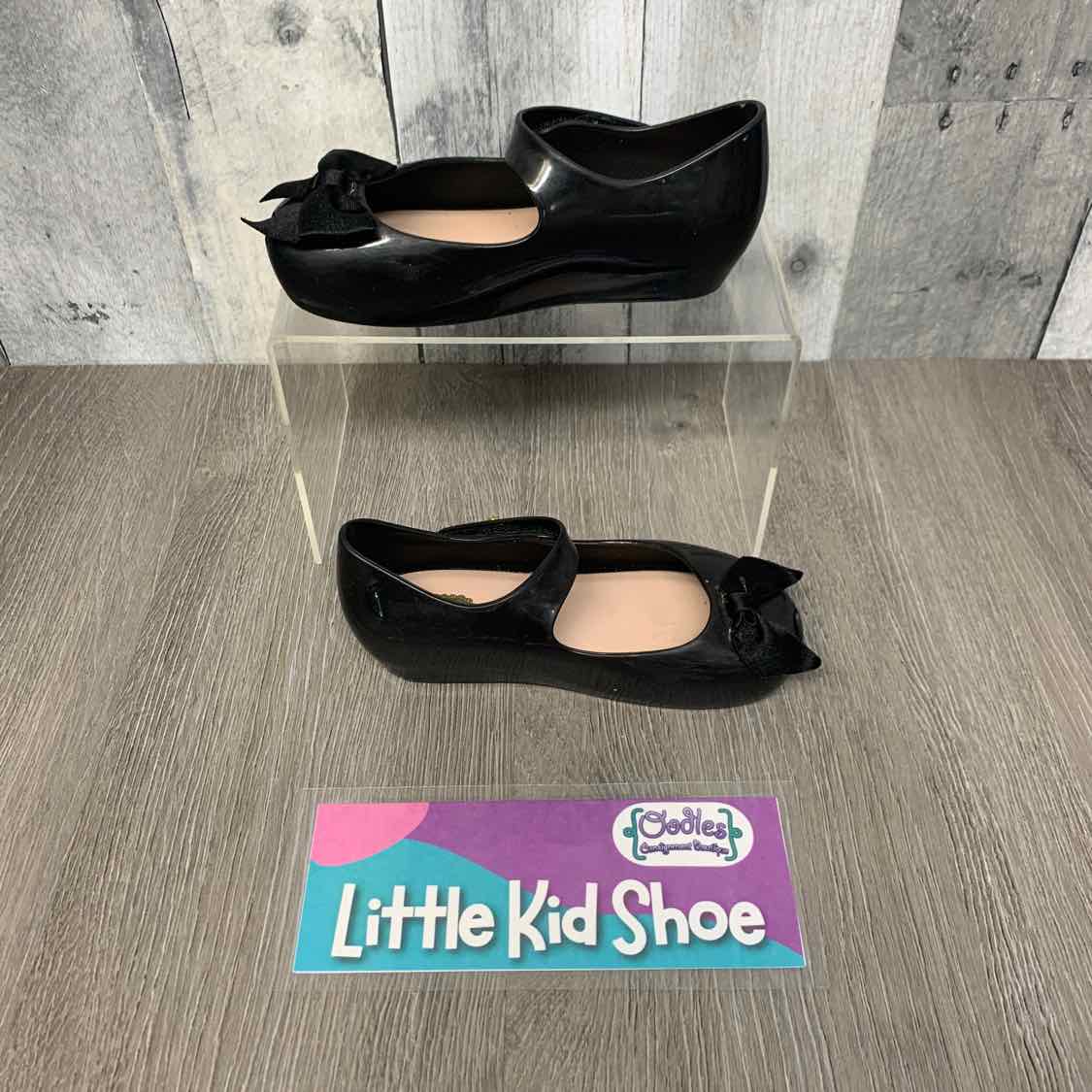 Size 9 Black Mini Melissa Sandals